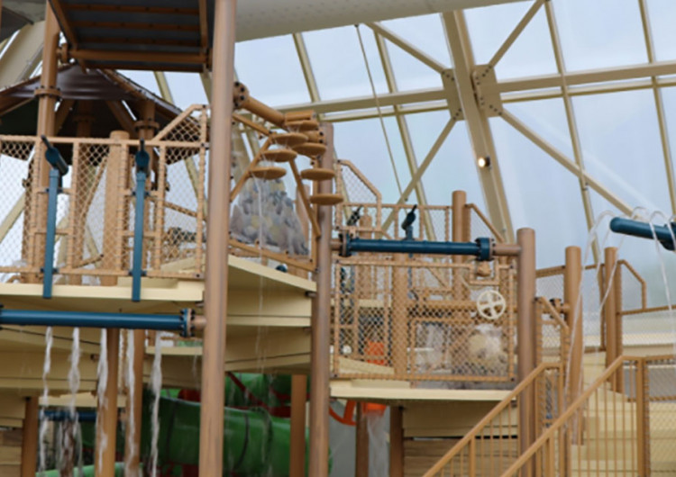 Große Eröffnung des Water Playhouse im Center Parcs Port Zélande