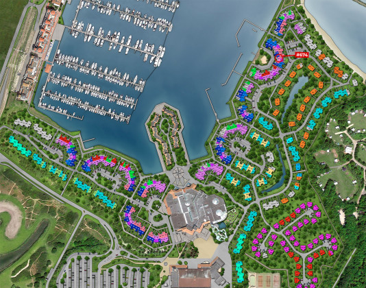 Plan Port Zélande